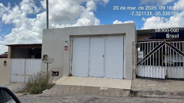 Casa, 65.00 de área total, 65.00 de área privativa, 125.00 de área do terreno,  2 qto(s), em Itabaiana/PB - foto 1