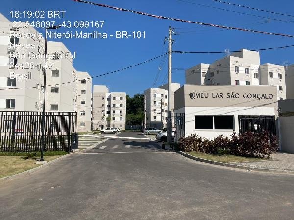 Apartamento, 52.91 de área total, 43.70 de área privativa, 0.00 de área do terreno,  2 qto em São Gonçalo/RJ