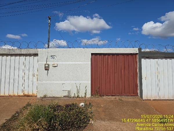 Casa, 61.00 de área total, 61.00 de área privativa, 150.00 de área do terreno,  2 qto(s), em Planaltina/GO