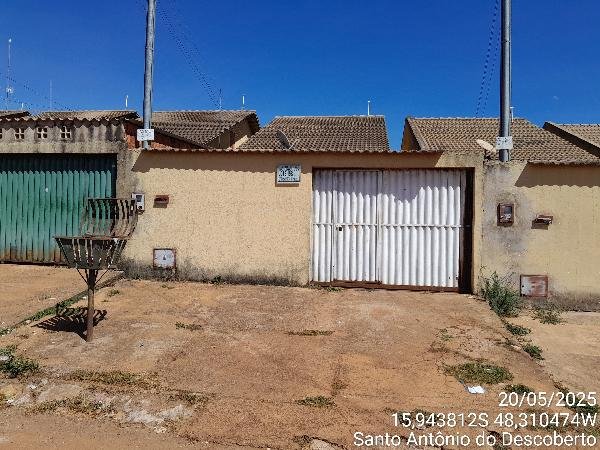 Casa, 63.00 de área total, 63.00 de área privativa, 181.50 de área do terreno,  2 qto(s), em SANTO ANTONIO DO DESCOBER/GO - foto 1