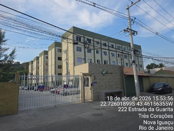 Apartamento, 45.68 de área total, 45.68 de área privativa, 0.00 de área do terreno,  2 qto em Nova Iguaçu/RJ