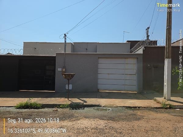 Casa, 72.76 de área total, 72.76 de área privativa, 110.00 de área do terreno,  2 qto(s), em Inhumas/GO
