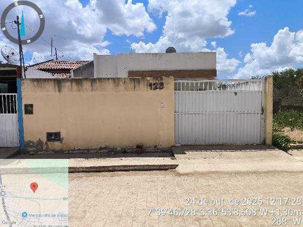 Casa, 70.00 de área total, 70.00 de área privativa, 156.00 de área do terreno,  2 qto(s), em Sumé/PB