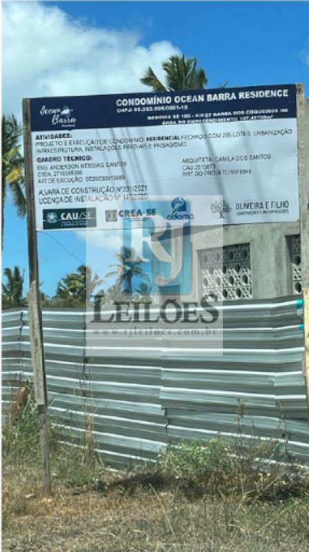 01 (UM) IMÓVEL SITUADO EM BARRA DOS COQUEIRO/SE em Barra dos Coqueiros/SE