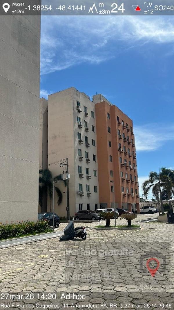 Apartamento, 0.00 de área total, 54.85 de área privativa, 0.00 de área do terreno,  2 qto( em Ananindeua/PA