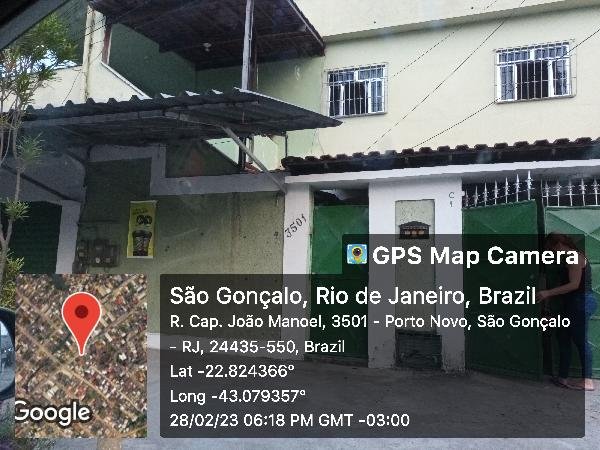 Casa, 0.00 de área total, 52.00 de área privativa, 63.31 de área do terreno,  1 qto(s), WC em São Gonçalo/RJ