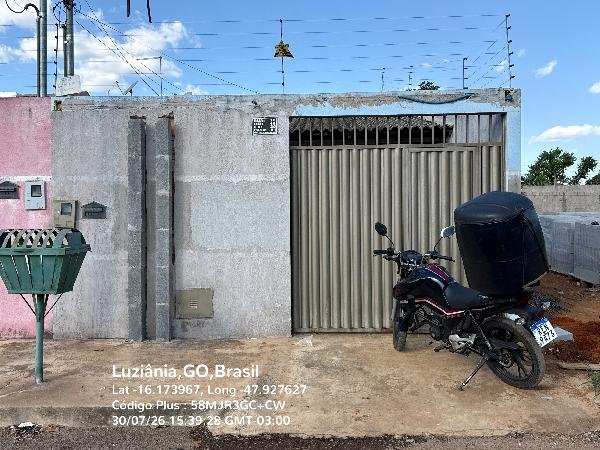 Casa, 86.30 de área total, 86.30 de área privativa, 300.00 de área do terreno,  2 qto(s), em Luziânia/GO