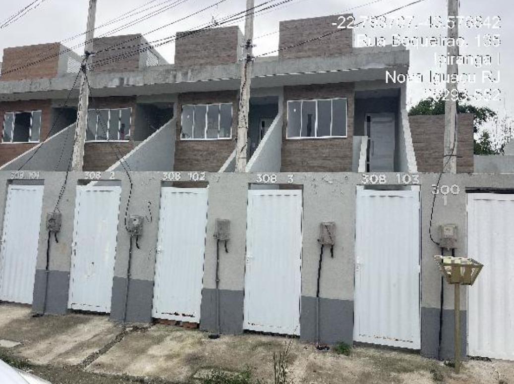 Casa - 34,89m² de área privativa, 152,73m² de área do terreno - NOVA IGUACU/RJ em Nova Iguaçu/RJ