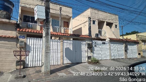 Casa, 87.85 de área total, 87.85 de área privativa, 43.50 de área do terreno,  2 qto(s), a em São Gonçalo/RJ