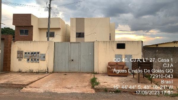 Apartamento, 0.00 de área total, 52.63 de área privativa, 0.00 de área do terreno,  2 qto( em Águas Lindas de Goiás/GO - foto 1