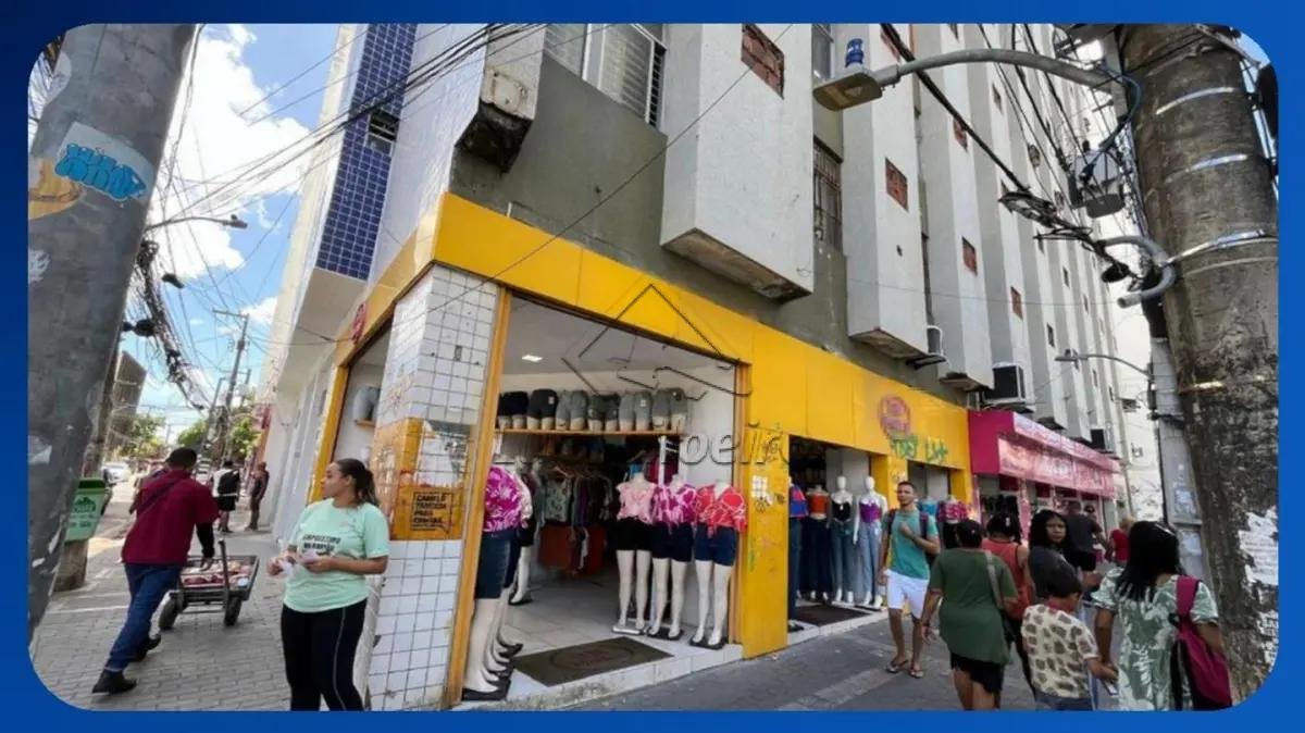 LOJA - Loja 01, Edifício Santa Cruz, Rua Gervásio Pires, 332, Boa Vista, Recife/PE, Área d em Recife/PE