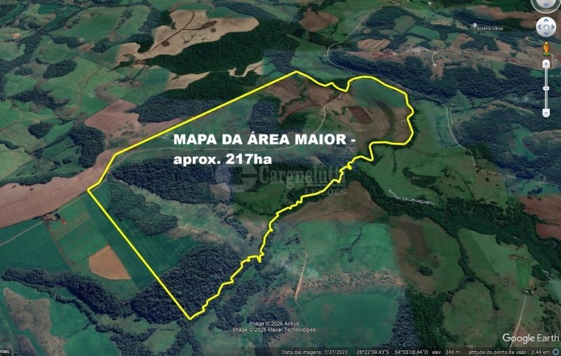 22,3ha em São Lourenço das Missões - São Luiz Gonzaga/RS em São Luiz Gonzaga/RS