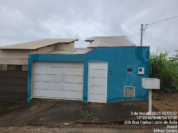 Casa, 79.27 de área total, 79.27 de área privativa, 180.00 de área do terreno,  2 qto(s), em Araxá/MG