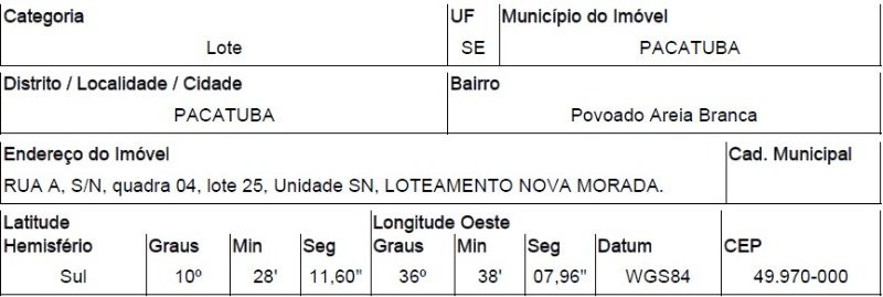 Imagem leilão