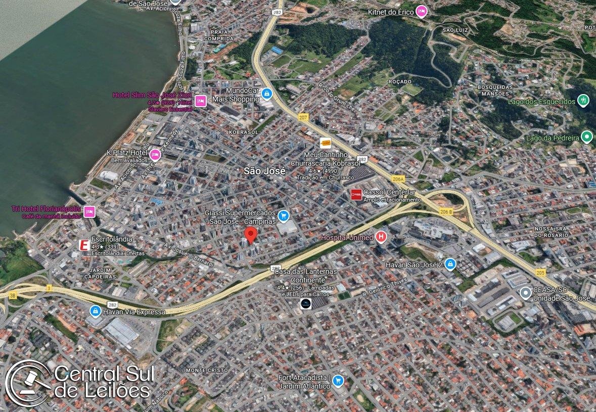 Apartamento nº 1505, no Edifício Residencial Kubitschek, Campinas, em São José/SC em São José/SC - foto 4