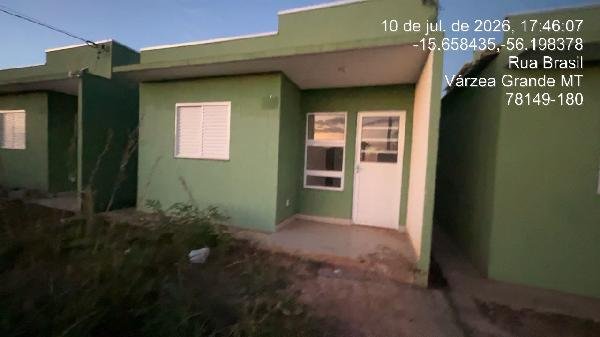 Casa, 52.52 de área total, 52.52 de área privativa, 198.00 de área do terreno,  2 qto(s), em Várzea Grande/MT