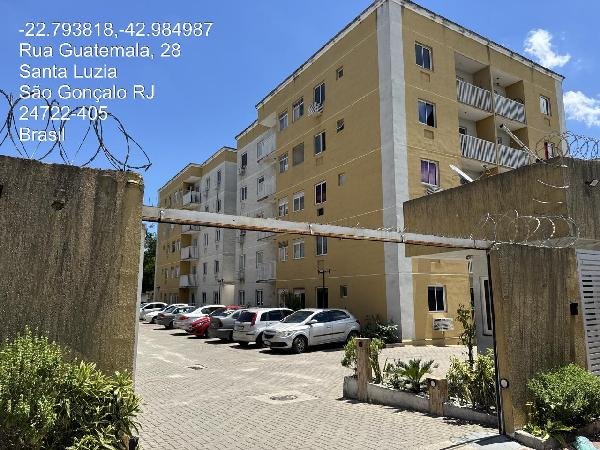 Apartamento, 56.70 de área total, 56.70 de área privativa, 0.00 de área do terreno,  2 qto em São Gonçalo/RJ