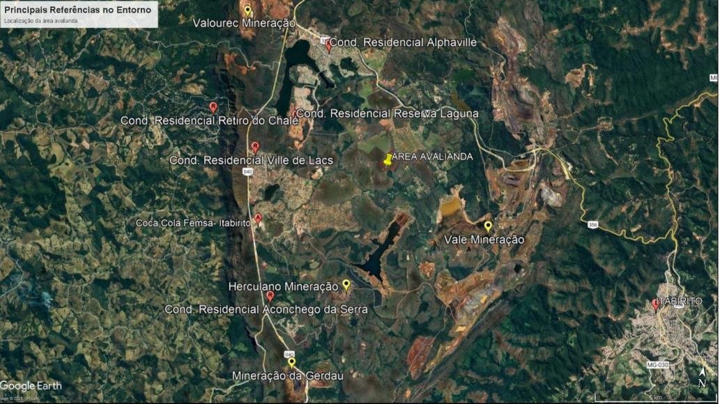 Terreno Rural c/ 13 ha | Nova Lima/Itabirito-MG em Itabirito/MG