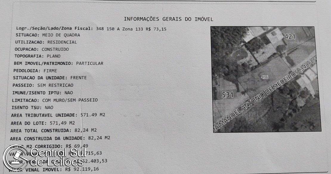 Fração de 869,40m² sobre terreno com área total de 30.976,00m², no Município de Pescaria B em Pescaria Brava/SC - foto 4