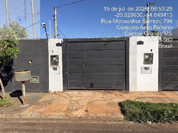 Casa, 60.00 de área total, 60.00 de área privativa, 120.00 de área do terreno,  2 qto(s), em Campo Grande/MS
