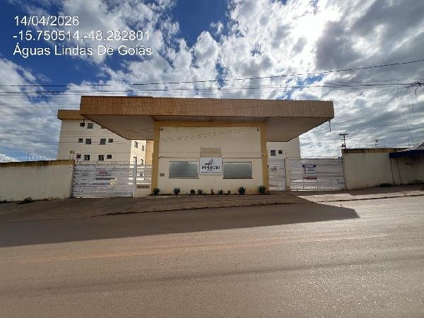 Apartamento, 72.97 de área total, 54.43 de área privativa, 0.00 de área do terreno,  2 qto em Águas Lindas de Goiás/GO
