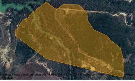 ÁREA DE 33,8032 HA | DENOMINADO FAZENDA SANTA BÁRBARA | AUGUSTO DE LIMA/MG em Augusto de Lima/MG