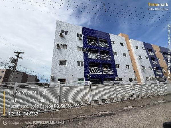 Apartamento, 66.49 de área total, 46.95 de área privativa, 0.00 de área do terreno,  2 qto em João Pessoa/PB