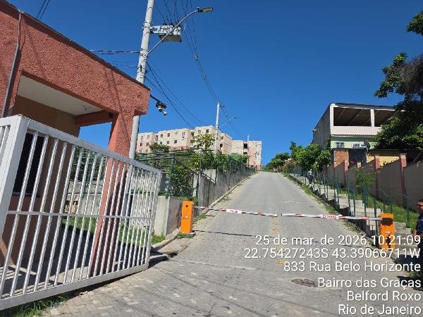 Apartamento, 56.23 de área total, 56.23 de área privativa, 0.00 de área do terreno,  2 qto em Belford Roxo/RJ