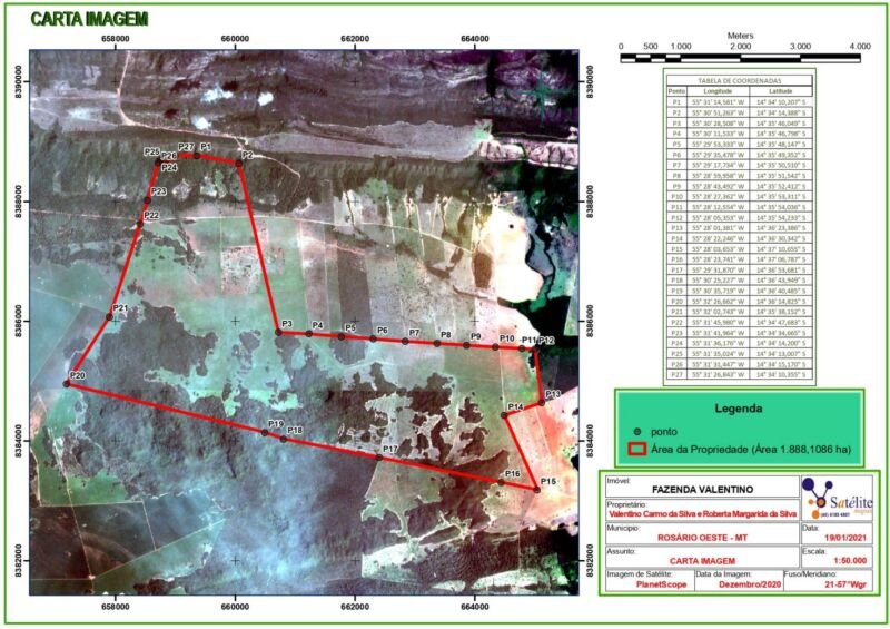 IMÓVEL RURAL COM ÁREA DE 1.899,2700HAS, "FAZENDA VALENT.. em Rosário Oeste/MT - foto 42
