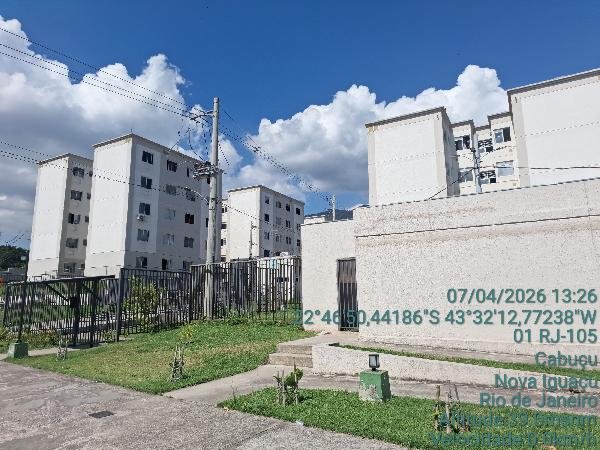 Apartamento, 40.54 de área total, 40.54 de área privativa, 0.00 de área do terreno,  2 qto em Nova Iguaçu/RJ