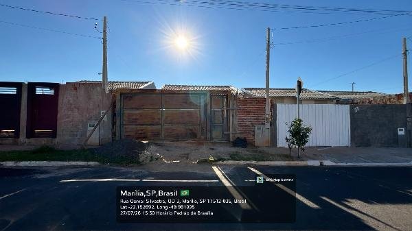 Casa, 45.59 de área total, 45.59 de área privativa, 160.00 de área do terreno,  2 qto(s), em Marília/SP