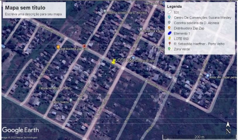 Terreno, 0.00 de área total, 0.00 de área privativa, 5650.00 de área do terreno. em Porto Velho/RO - foto 3