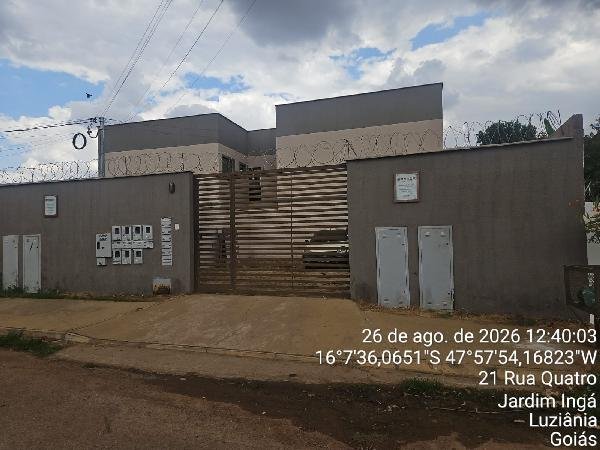 Apartamento, 62.50 de área total, 48.98 de área privativa, 0.00 de área do terreno,  2 qto em Luziânia/GO